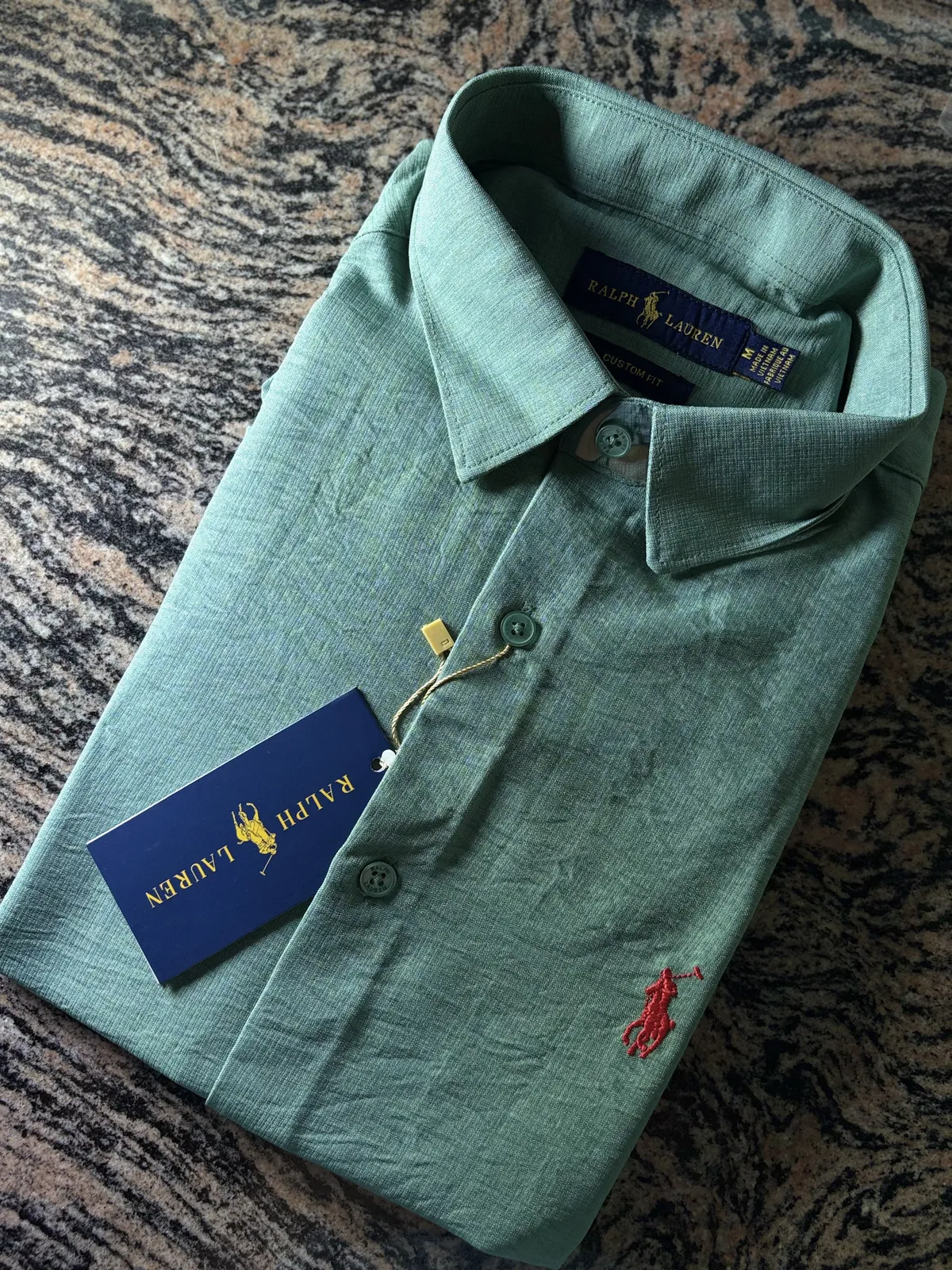 Premium Plain Korean Linen Shirt, Jade Green