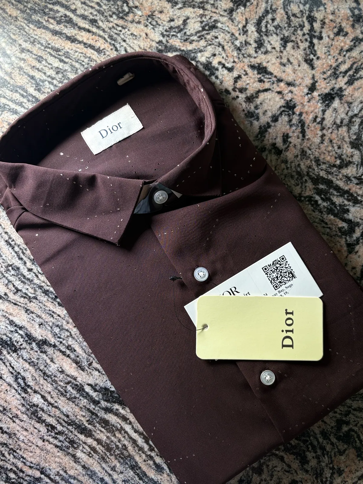 Premium Self-Designed Shirt, Burgundy
