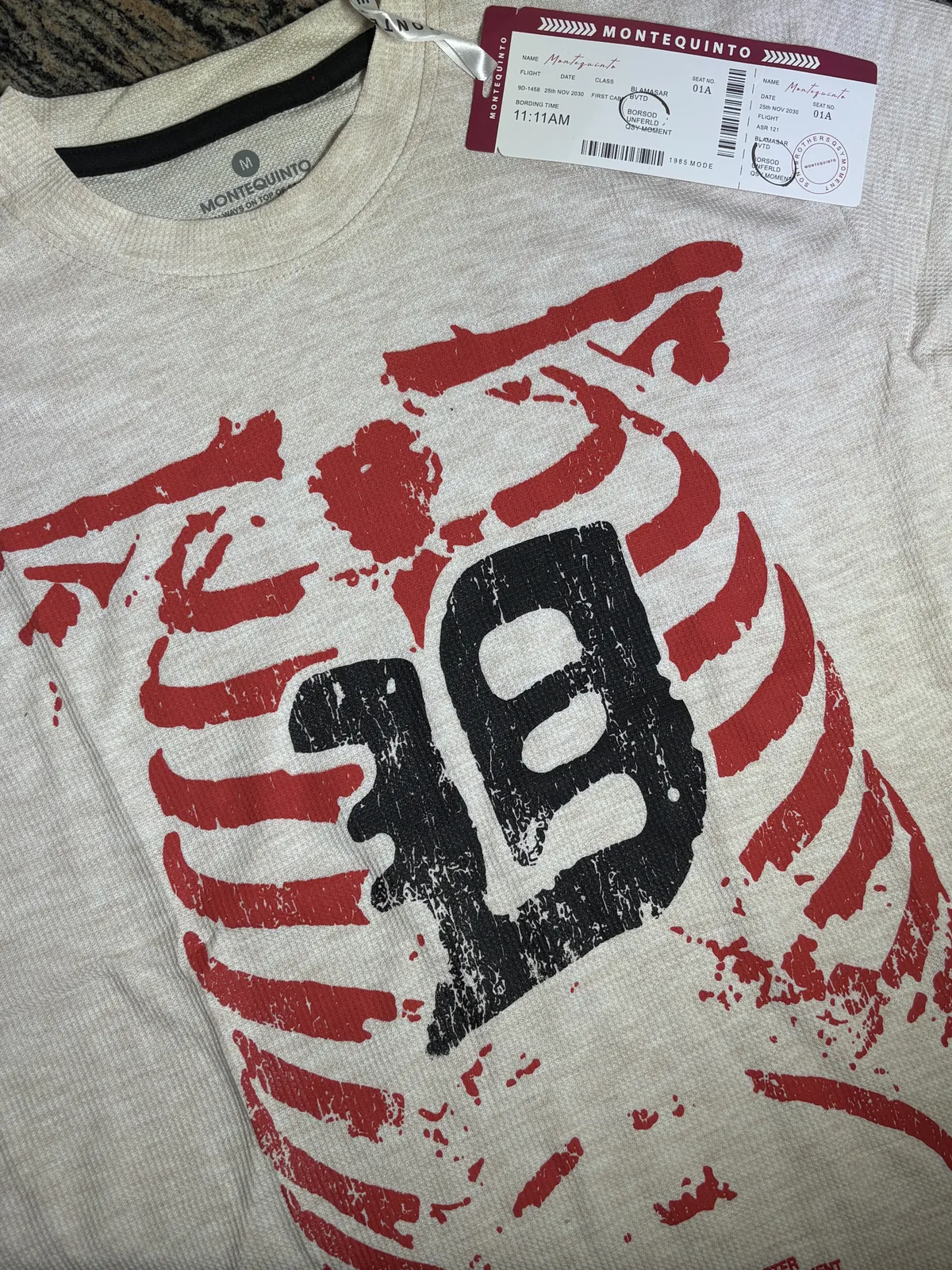 Rib Cage Waffle Tee