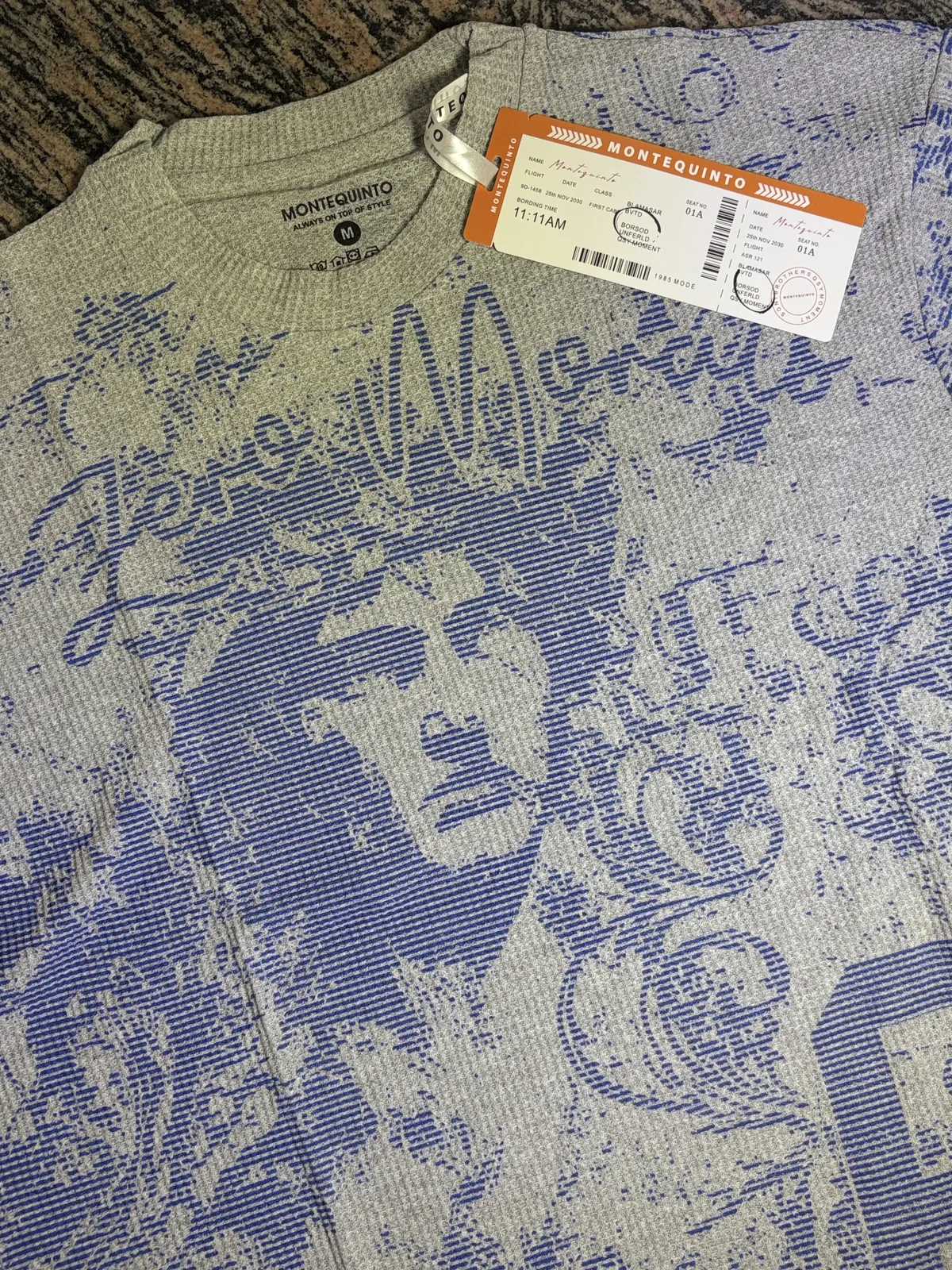 Zero Mortals Waffle Tee